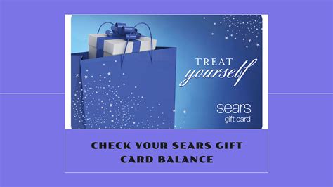 do you get sears smart rewards for gift cards|check Sears gift card balance.